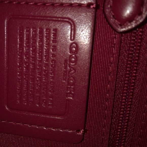 Coach Leather knapsack, brand new - Picture 5 of 5